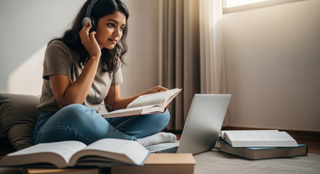 Business and remote work image