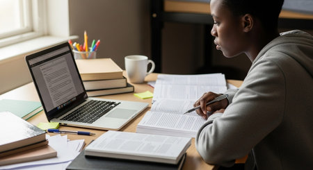 Business and remote work image