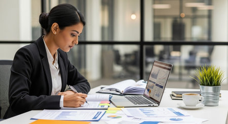 Business and remote work image