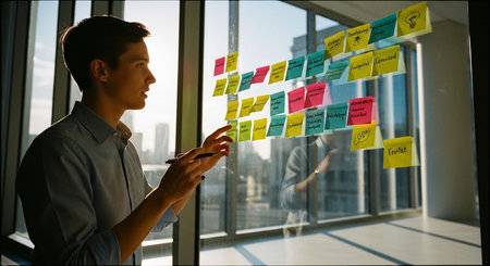 Business and remote work image