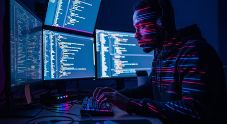 Business and remote work image