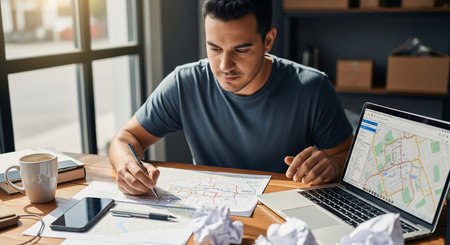 Business and remote work image