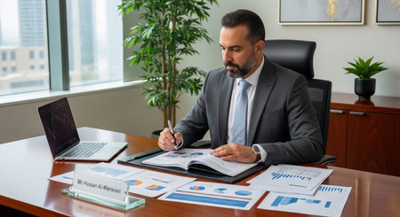 Business and remote work image