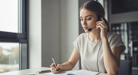 Business and remote work image