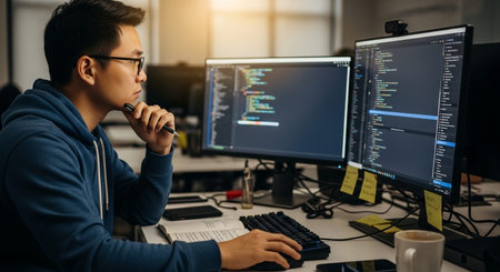 Business and remote work image