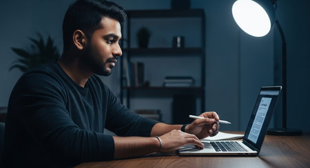 Business and remote work image