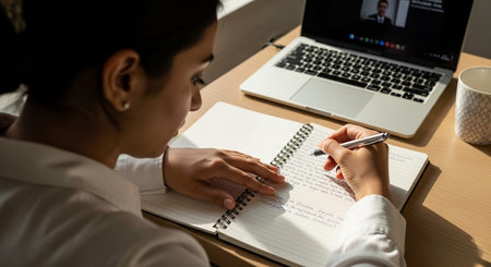 Business and remote work image