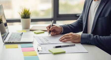 Business and remote work image
