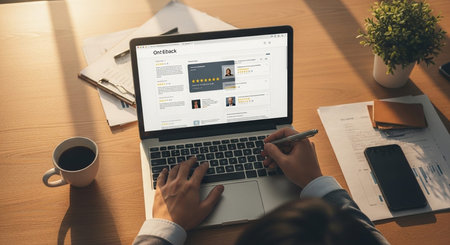 Business and remote work image