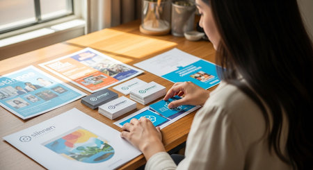 Business and remote work image