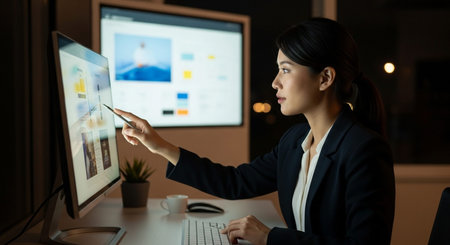 Business and remote work image