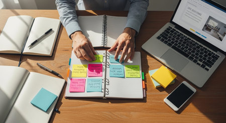Business and remote work image