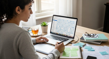 Business and remote work image