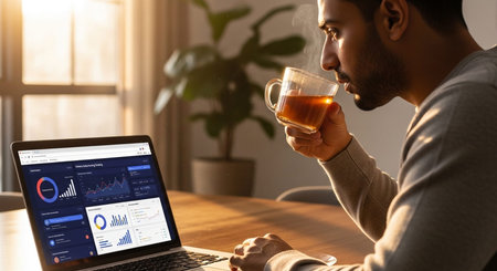 Business and remote work imageの写真素材