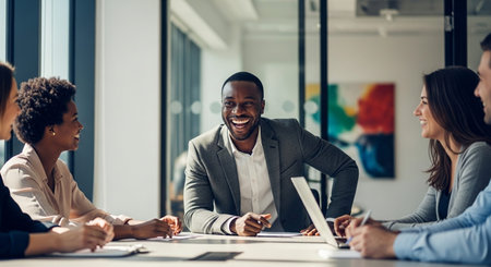 Business and remote work image
