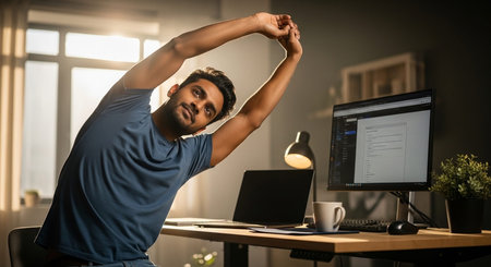 Remote work imageの写真素材