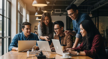 Business and remote work imageの写真素材