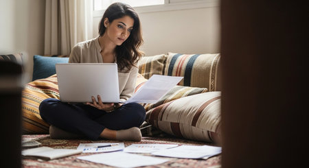 Business and remote work image