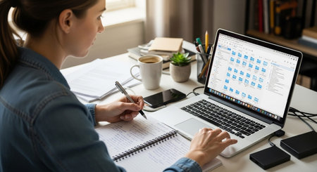Business and remote work image