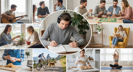 Lifestyle and Everyday Moments  Imageの写真素材