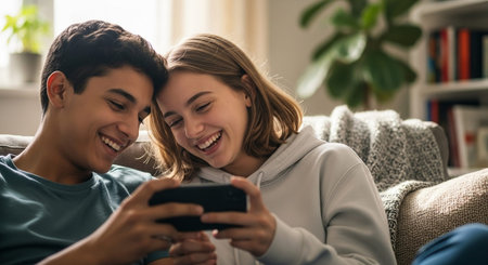 Family and Relationship Moment Imageの写真素材