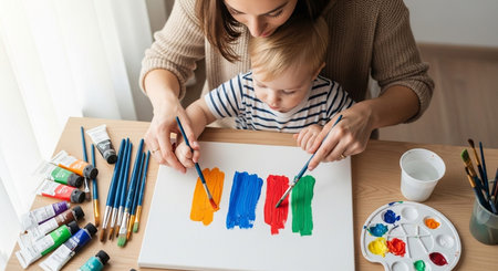 Family and Relationship Moment Imageの写真素材