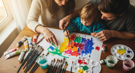 Family and Relationship Moment Imageの写真素材