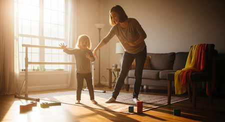 Family and Relationship Moment Imageの写真素材