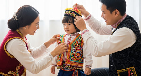 Family and Relationship Moment Imageの写真素材