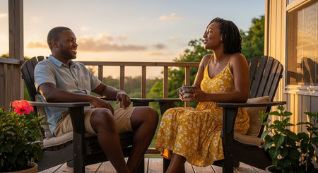 Family and Relationship Moment Imageの写真素材