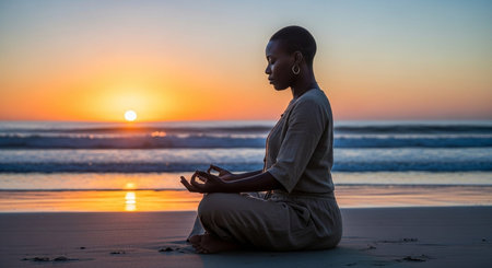 Healthcare and  Mental Wellness Imageの写真素材