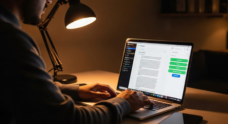 Technology and AI Usage in Daily Life Imageの写真素材