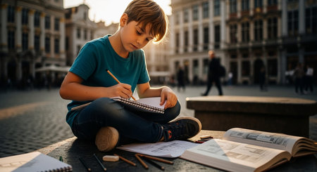 Education Study and Learning  Imageの写真素材