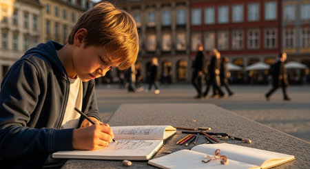 Education Study and Learning  Imageの写真素材