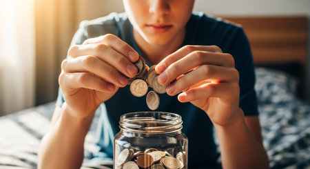 Finance and Money Behavior Imageの写真素材