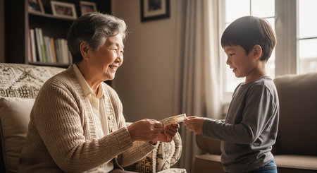 Finance and Money Behavior Imageの写真素材