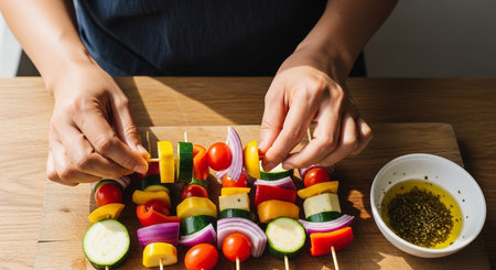 Food and Healthy Living Imageの写真素材