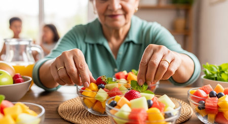 Food and Healthy Living Imageの写真素材