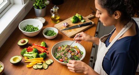 Food and Healthy Living Image