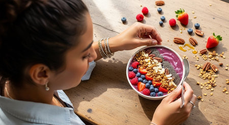 Food and Healthy Living Image