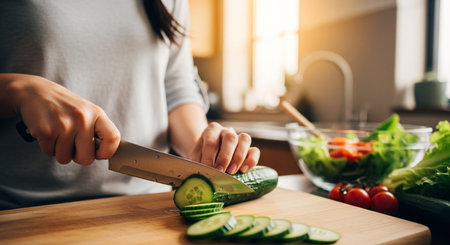 Food and Healthy Living Imageの写真素材