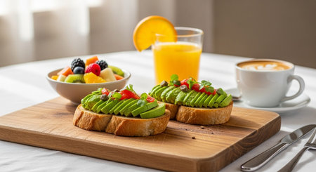 Food and Healthy Living Image
