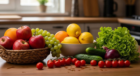 Food and Healthy Living Image