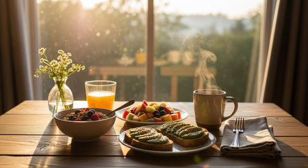 Food and Healthy Living Imageの写真素材