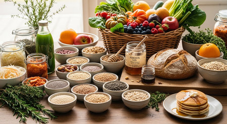 Food and Healthy Living Image