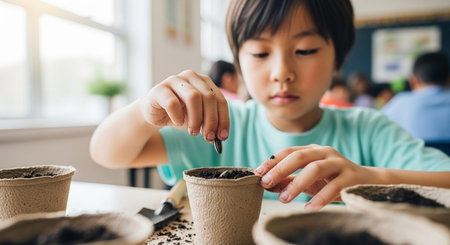 Sustainability and Eco-Lifestyle Imageの写真素材