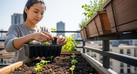 Sustainability and Eco-Lifestyle Imageの写真素材