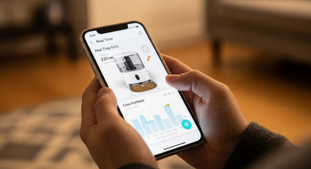 Internet of Things Concept with Smart Connected Devices and Digital Automation Technology