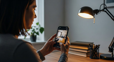 Smart Home Technology Concept with Connected Devices, Automation and Intelligent Living