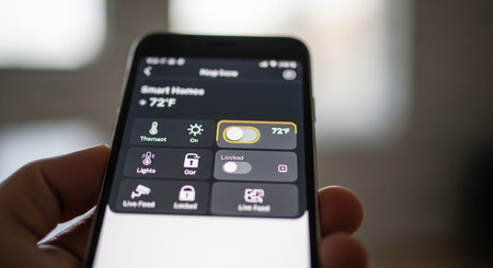 Smart Home Technology Concept with Connected Devices, Automation and Intelligent Living